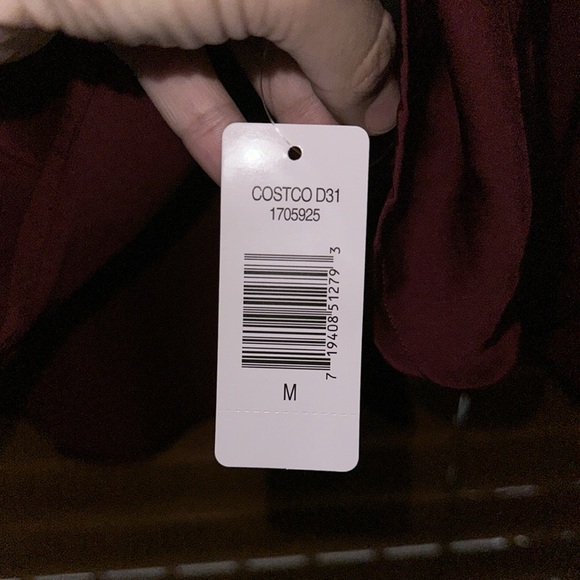 NWT Banana Republic Burgundy Long Sleeve
Satin Pullover - Picture 11 of 11